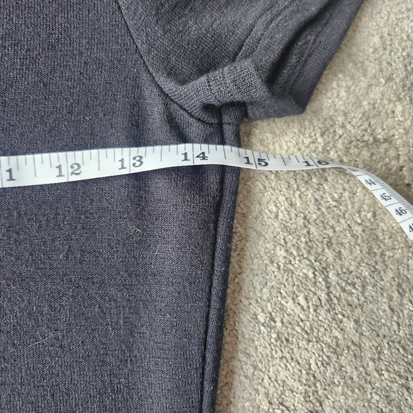 Aritzia Golden Tna Black Preppy Knit Dress  Dark Academia Stretchy Comfortable - Picture 6 of 11